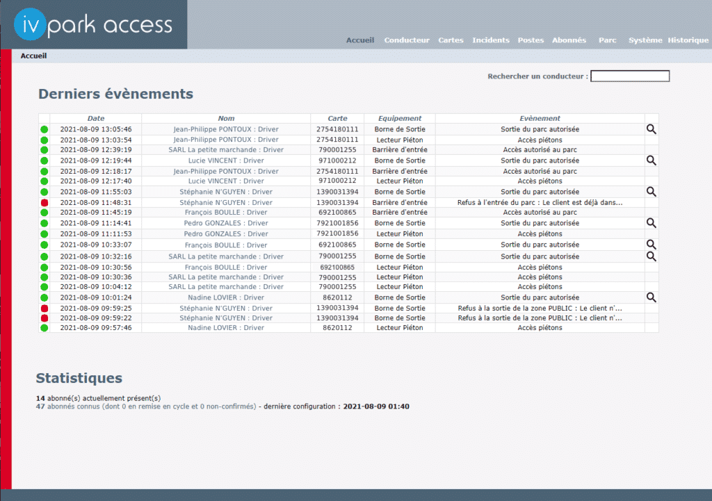 access-gestion-abonne-reservation